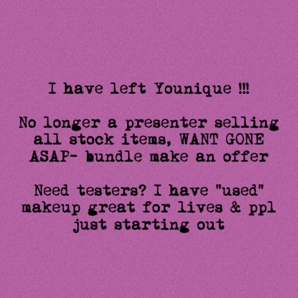 NO LONGER A PRESENTER 💖